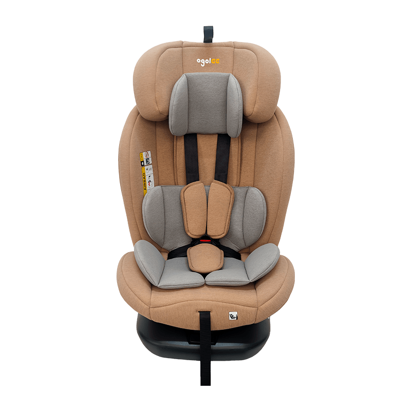 OG801A ECE R129 ISIZE BABY Auto-zitplaats 40-150 cm ISOFIX Kinderveiligheidszitjes 360 graden Roteren Big Recline voor kinderen