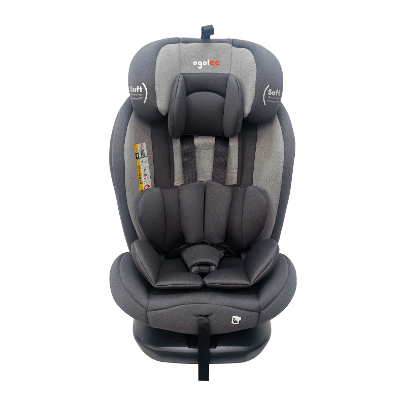 OG801A ECE R129 ISIZE BABY Auto-zitplaats 40-150 cm ISOFIX Kinderveiligheidszitjes 360 graden Roteren Big Recline voor kinderen