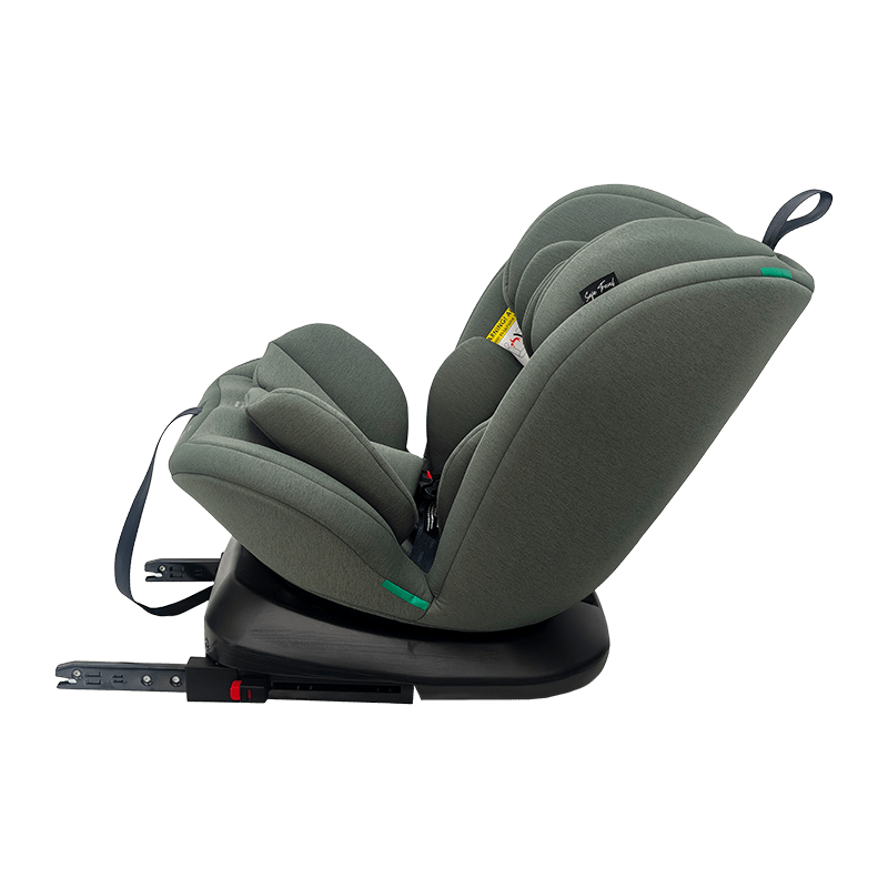 OG801A ECE R129 ISIZE BABY Auto-zitplaats 40-150 cm ISOFIX Kinderveiligheidszitjes 360 graden Roteren Big Recline voor kinderen