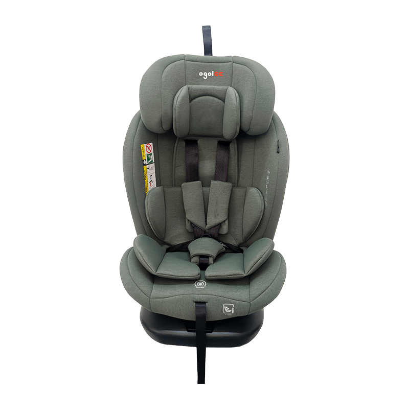 OG801A ECE R129 ISIZE BABY Auto-zitplaats 40-150 cm ISOFIX Kinderveiligheidszitjes 360 graden Roteren Big Recline voor kinderen
