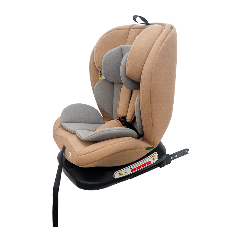 OG801A ECE R129 ISIZE BABY Auto-zitplaats 40-150 cm ISOFIX Kinderveiligheidszitjes 360 graden Roteren Big Recline voor kinderen