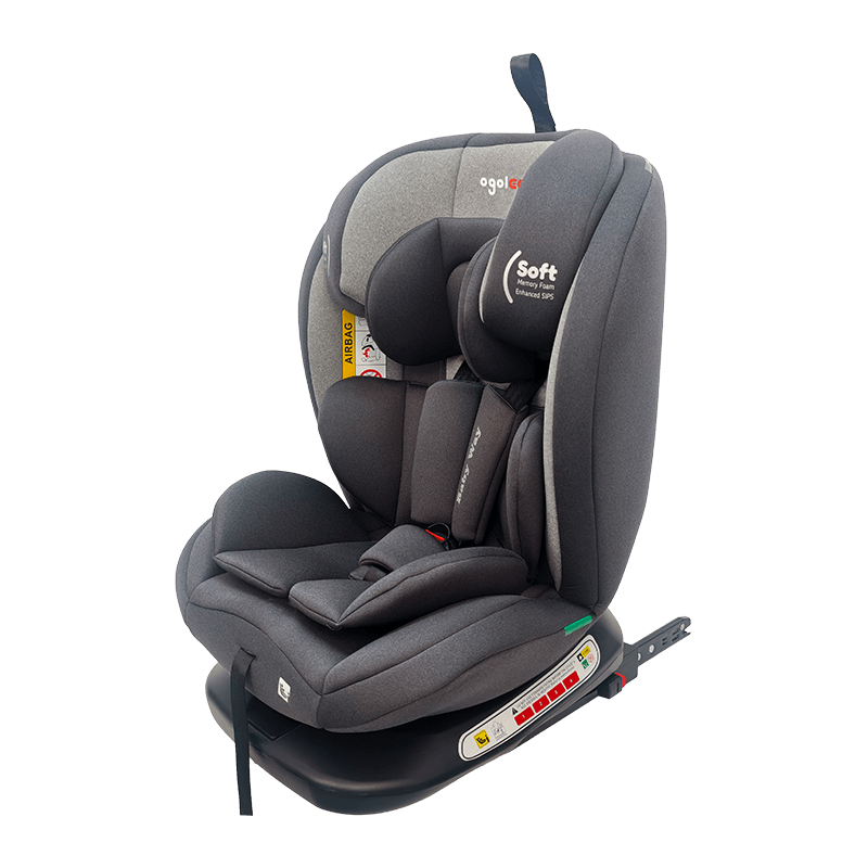 OG801A ECE R129 ISIZE BABY Auto-zitplaats 40-150 cm ISOFIX Kinderveiligheidszitjes 360 graden Roteren Big Recline voor kinderen